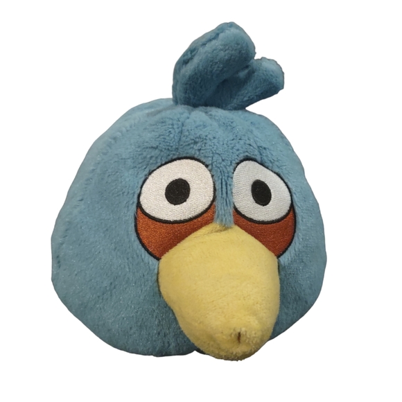 Angry Birds Blue Jay 9” Plush Stuffed Doll NO Sound Jim Commonwealth - Picture 1 of 11